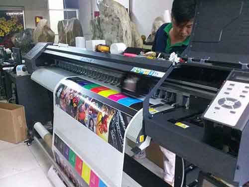 In kỹ thuật số trên decal, pp, hiflex
