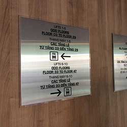Công ty QC Sắc Kim thi công bảng hiệu công ty TPHCM
