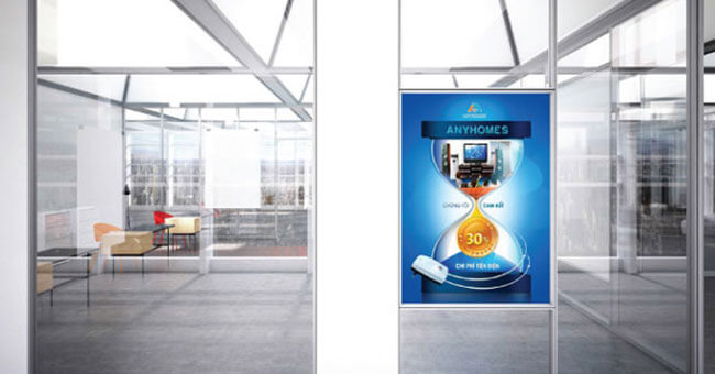 Chất liệu in poster quảng cáo khổ lớn trang trí TPHCM